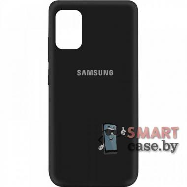 Силиконовый чехол Silicone Case для Samsung Galaxy A51 (чёрный)