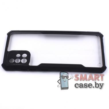 Силиконовый противоударный чехол New Case для Samsung Galaxy A51 (Чёрный)