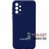 Силиконовый чехол Silicone Case для Samsung Galaxy A53 5G (Тёмно-синий)