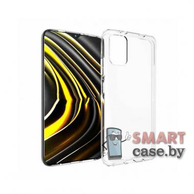 Силиконовый чехол для Xiaomi Poco M3 (Прозрачный)