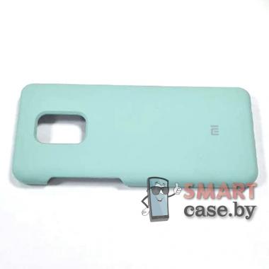 Силиконовый чехол Silicone Case для Xiaomi Redmi Note 9 Pro/Note 9S/Note 9 Pro Max (Мятный)