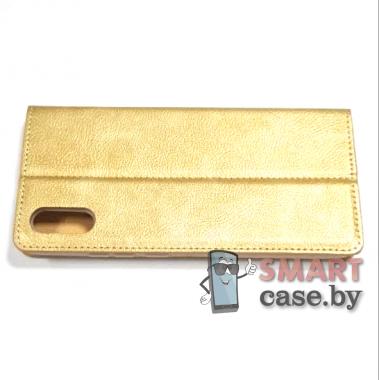 Чехол-книга Fashion Case для Xiaomi Redmi 9A (Золотой)