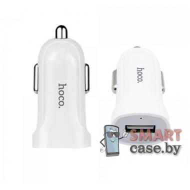 Автомобильное зарядное устройство HOCO Z2 USB 1.5А (Белый)
