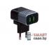 Сетевое зарядное устройство Ldnio A2206 2USB, 2.4A + кабель Micro USB в нейлоне