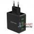 Сетевое зарядное устройство Awei C-842 4-USB 4A (Чёрное)