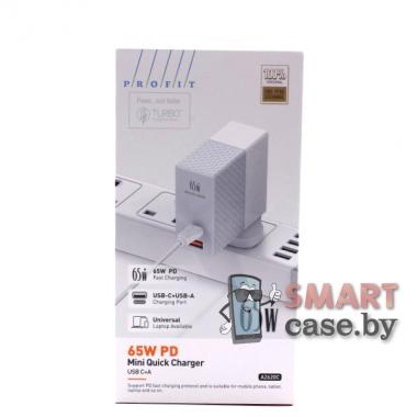 Блок питания Profit A2620C, 65W, USB-C, USB-A