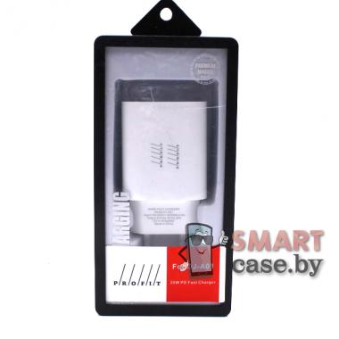 Сетевое зарядное устройство Profit DJ-A01 20W, вход USB-C (белый)