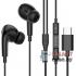 Проводные наушники Hoco M1 Pro Type-C, 1.2 m (чёрный)