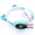 Беспроводные детские наушники котик Cat Ear KT-48 (Мятные)