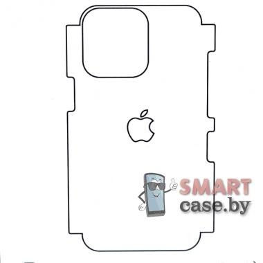 Гидрогелевая задняя плёнка c логотипом и боковыми гранями для Apple iPhone 13 (1 шт)