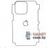 Гидрогелевая задняя плёнка c логотипом и боковыми гранями для Apple iPhone 13 (1 шт)