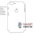Гидрогелевая задняя плёнка с боковыми гранями и логотипом для Apple iPhone 7 Plus (1 шт)