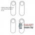 Гидрогелевая пленка для Xiaomi Mi Band 2 (4 шт)