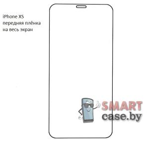Гидрогелевая плёнка для экрана Apple iPhone XS полноразмерная (1 шт)