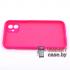 Силиконовый чехол Full Camera Silicone Case для iPhone 11 (6.1) (Розовая фуксия)