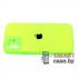 Силиконовый чехол Full Camera Silicone Case для iPhone 12 (Салатовый)