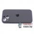 Силиконовый чехол Full Camera Silicone Case для iPhone 13 mini (Тёмно-серый)
