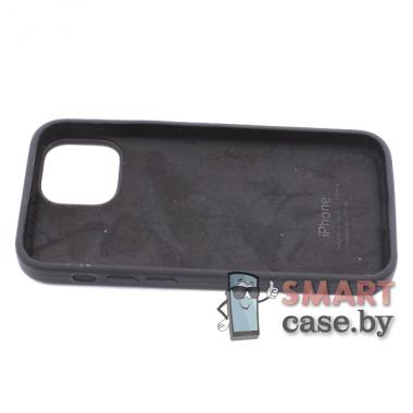 Силиконовый чехол Full Silicone Case для iPhone 13 mini (Чёрный)