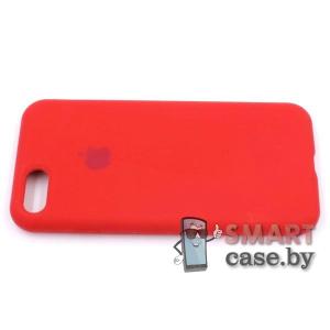 Силиконовый чехол для iPhone 7/8 Full Silicone Case (красный)