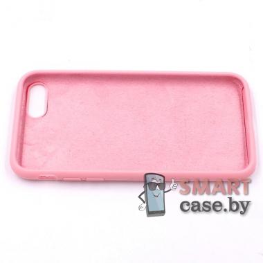 Силиконовый чехол для iPhone 7/8 Full Silicone Case (Розовый)