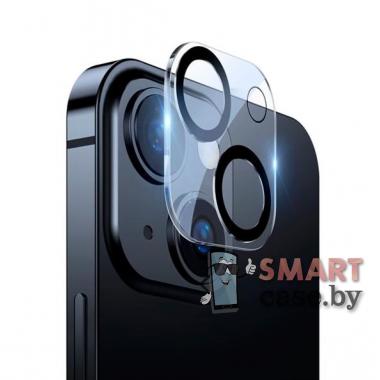 Защитное стекло на камеру Baseus для iPhone 13 mini/13 (6.1) 9D, 9H 2 шт (Чёрное)