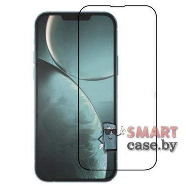 Защитное стекло для iPhone 13 Pro Max/14 Pro Max (6.7) (чёрное)
