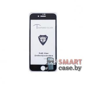 Защитное стекло Antistatic для iPhone 7/8 Plus (Чёрное)
