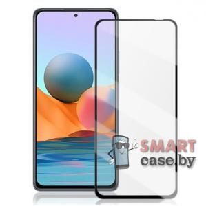 Защитное стекло для Xiaomi Redmi note 10 5G/Poco M3 Pro 5G Full Glue 9H (Чёрное)