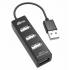 USB-Хаб Ritmix CR-2402 4*USB 2.0 (Черный)