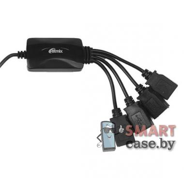 USB-Хаб Ritmix CR-2405 4*USB 2.0 (Черный)