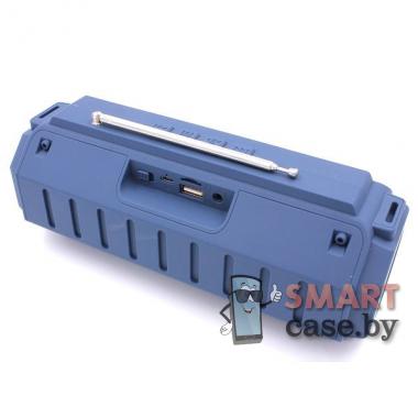 Портативная колонка Profit NR-905FM Bluetooth + FM + USB + TF Card+звонки (Синяя)