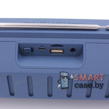 Портативная колонка Profit NR-905FM Bluetooth + FM + USB + TF Card+звонки (Синяя)