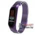Магнитный ремешок миланское плетение для фитнес - браслета Mi Band 3/4 (Лиловый)