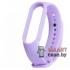 Ремешок для фитнес - браслета Mi Band 3/4 силиконовый (Лавандовый)