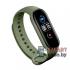 Силиконовый ремешок для фитнес - браслета MI Band 5/6 (Хаки)