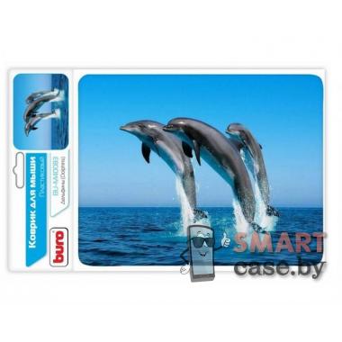 Коврик для мыши Buro M40083 PVC (дельфины)