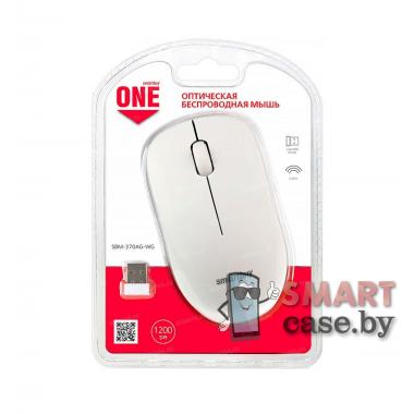 Мышь беспроводная Smartbuy One 370AG (Белый)