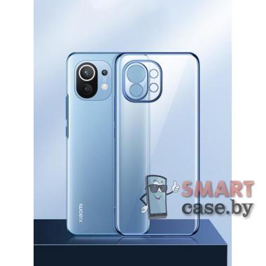 Силиконовый чехол для Xiaomi Mi 11 Lite New Case (Прозрачный)