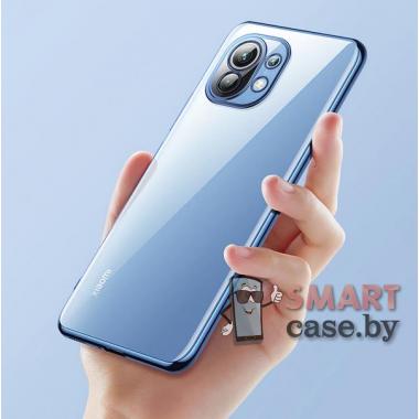 Силиконовый чехол для Xiaomi Mi 11 Lite New Case (Прозрачный)