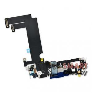 Шлейф для iPhone 12 mini CHARGE CONN СИНИЙ (821-2611-А)