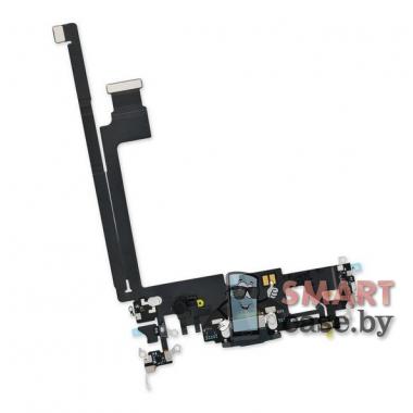 Шлейф для iPhone 12 Pro Max CHARGE CONN СИНИЙ (821-2541-05)