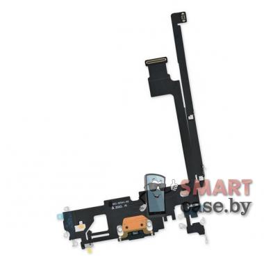 Шлейф для iPhone 12 Pro Max CHARGE CONN СИНИЙ (821-2541-05)