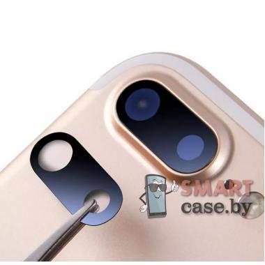Стекло камеры для iPhone 7/8 Plus OEM (Черное)