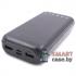 Внешний аккумулятор Profit 20000 mAh, 2 USB, Type-C, MicroUSB (Черный)