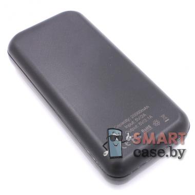 Внешний аккумулятор Profit 20000 mAh, 2 USB, Type-C, MicroUSB (Черный)