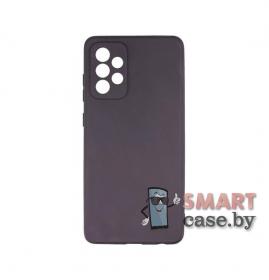Силиконовый чехол Full Silicone Cover для Samsung Galaxy A32 4G (Черный)