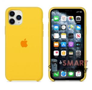 Силиконовый чехол Silicone Case для iPhone 11 Pro (Желтый)