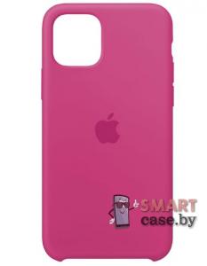Чехол Silicone Case для iPhone 11 (6.1) (Малиновый)
