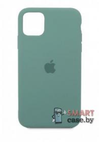 Чехол Silicone Case для iPhone 11 (6.1) (Хвойный лес)