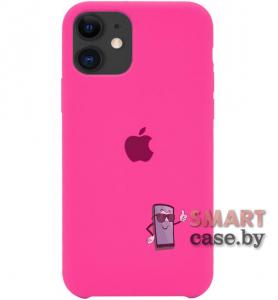 Чехол Silicone Case для iPhone 11 (6.1) (Розовая фуксия)